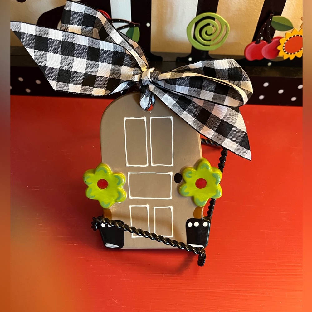 Clay Chick Designs Front Door Ornament